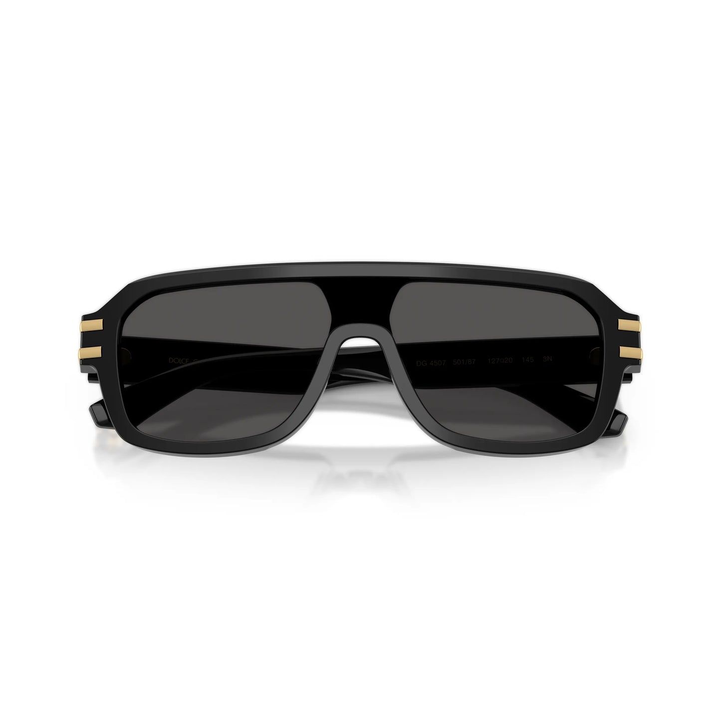 Occhiali da sole Dolce & Gabbana DG4507 501/87 neri rettangolari
