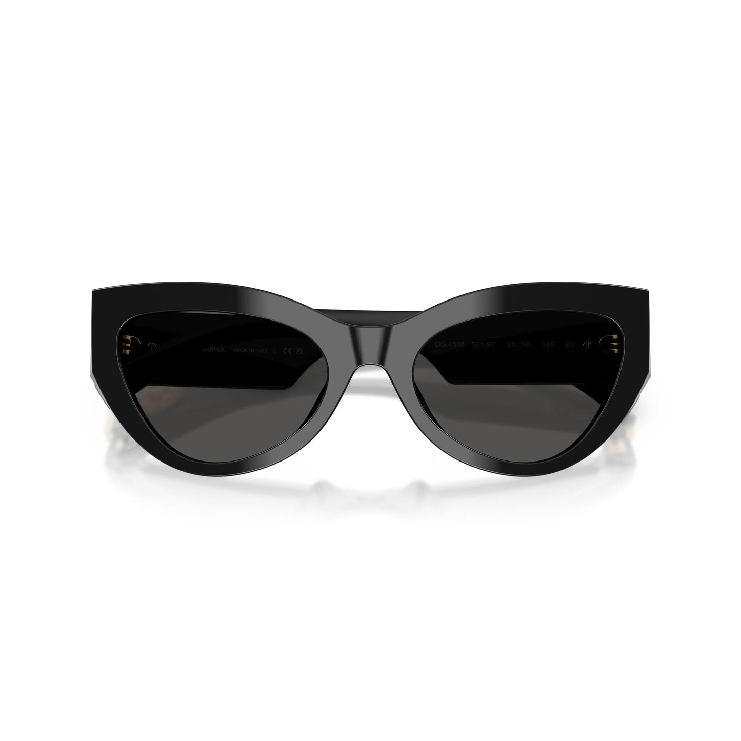Occhiale da sole Dolce & Gabbana DG4536 501/87 Nero cat-eye