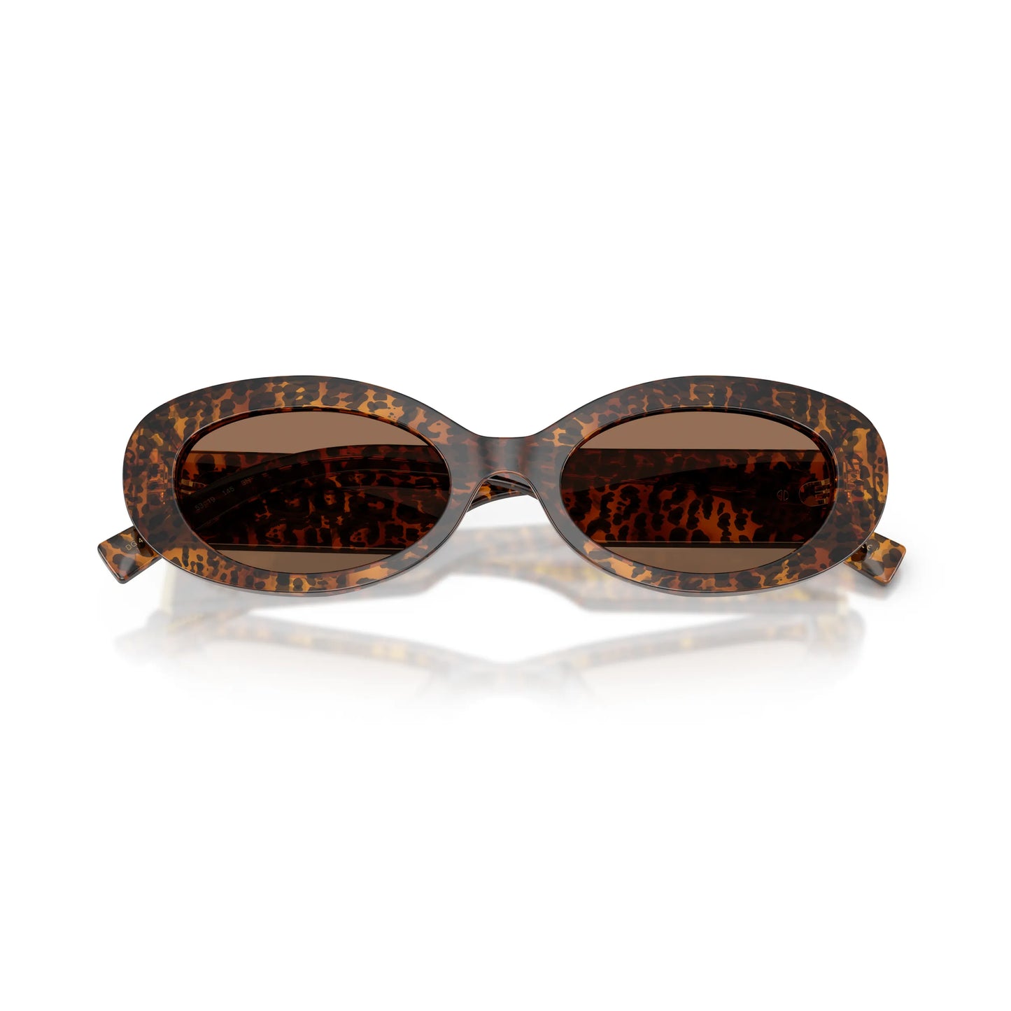 Occhiali da sole Dolce & Gabbana DG4537 347073 Leo Transparent cat-eye