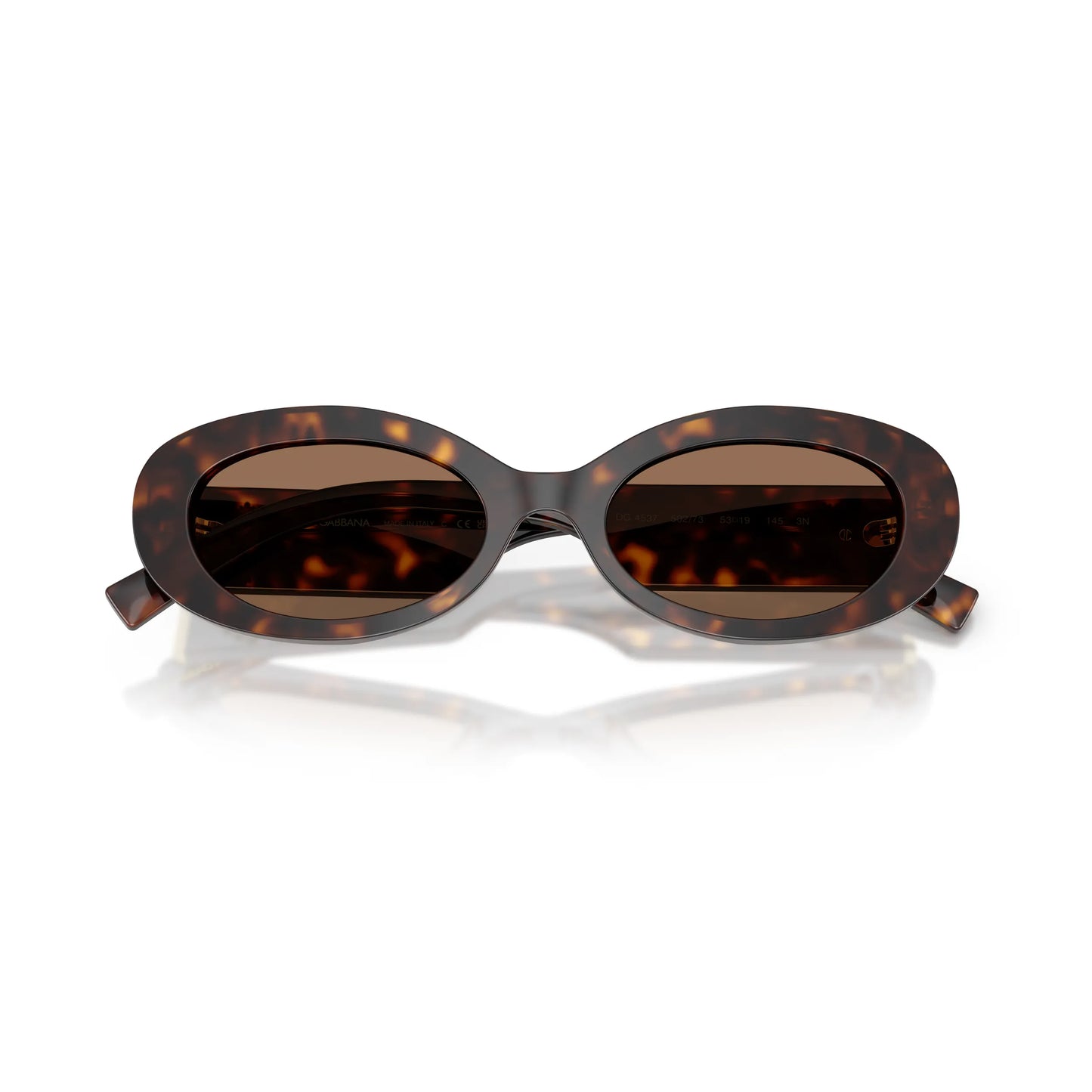 Occhiali da sole Dolce & Gabbana DG4537 502/73 Havana cat-eye