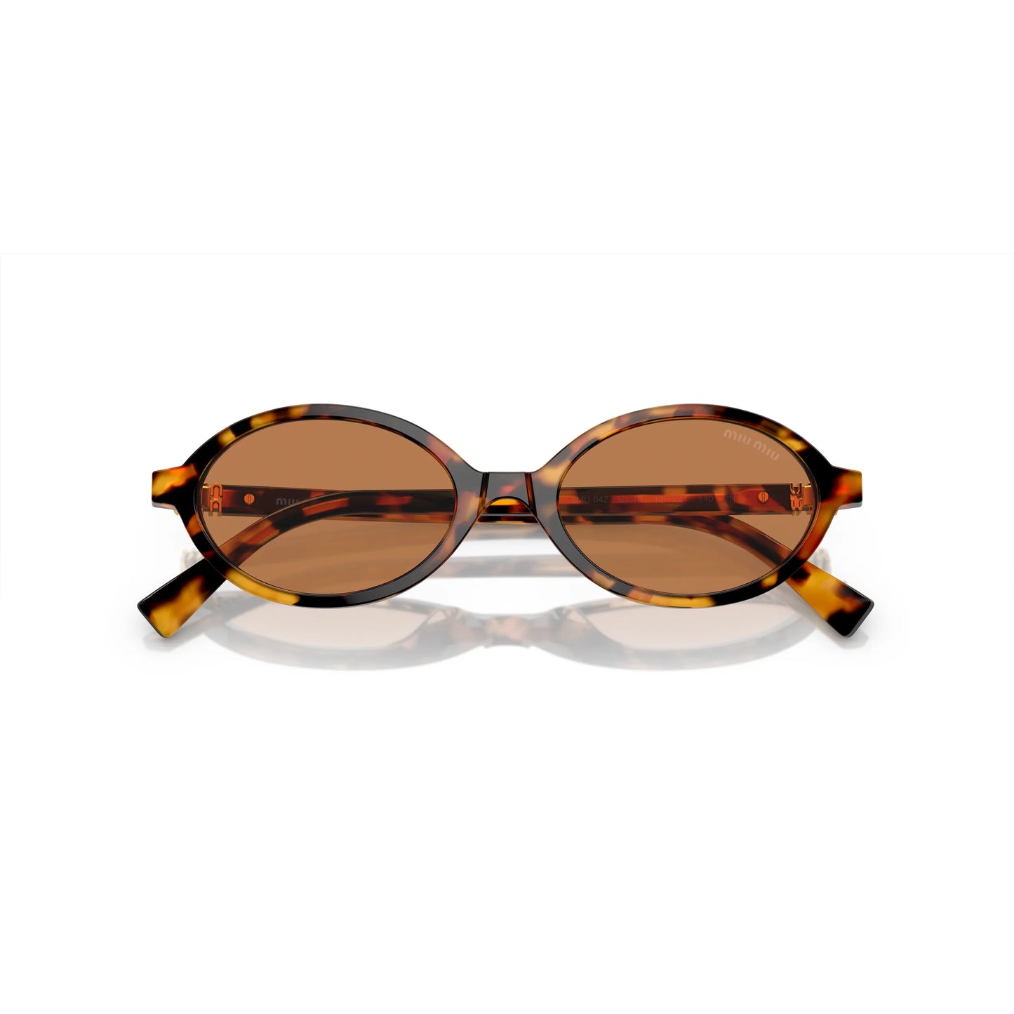 Occhiali da sole Miu Miu MU 04ZS 19P2Z1 Havana Light Brown ovali