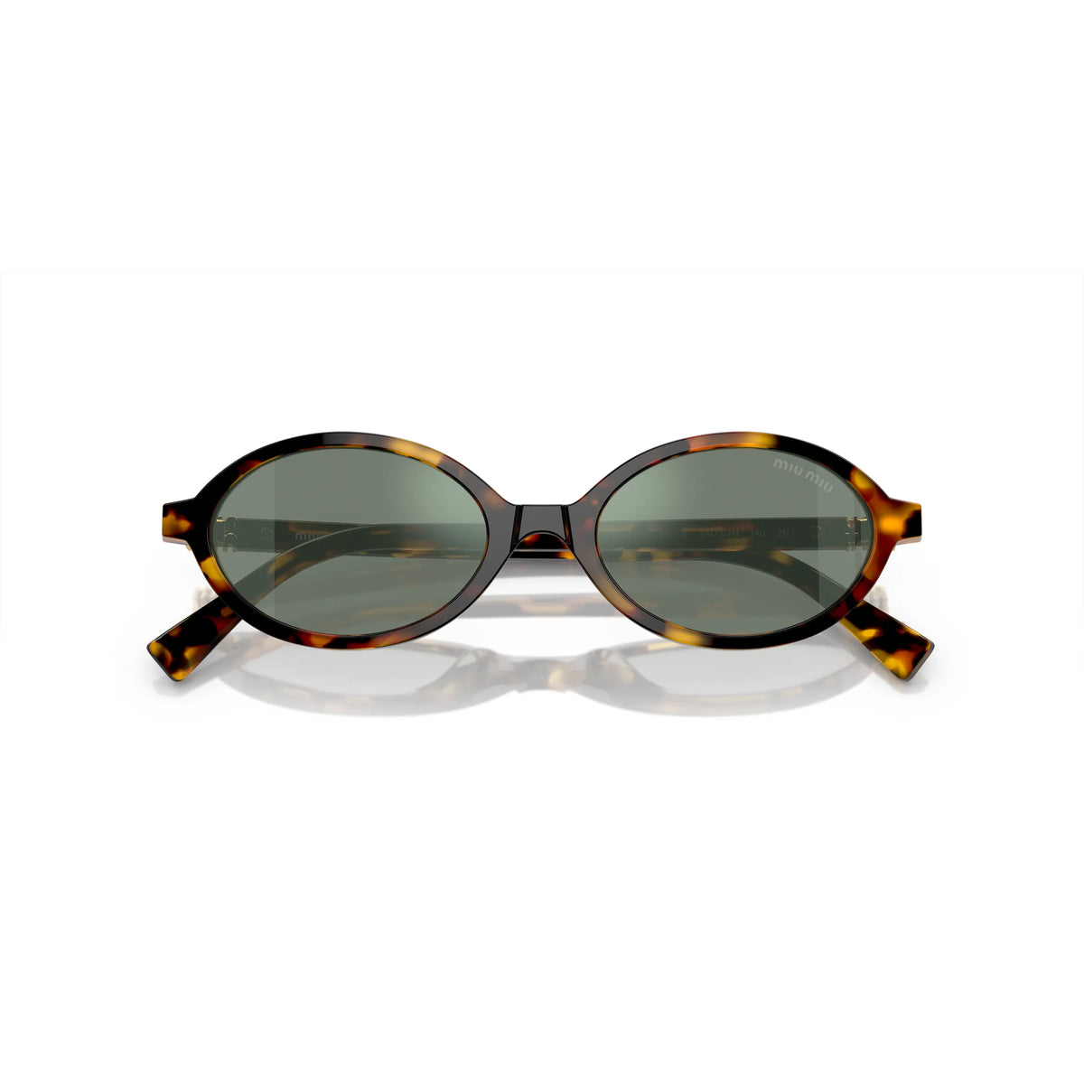 Lunettes de soleil Miu Miu MU 04ZS VAU04M Havane miel