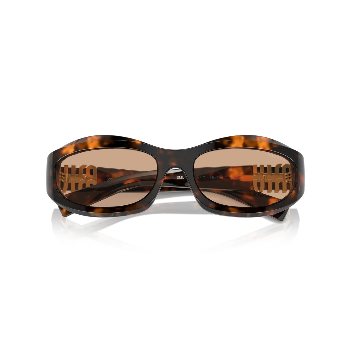 Lunettes de soleil Miu Miu MU 14ZS 14L90H Havane Miel