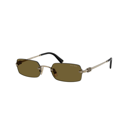 Lunettes de soleil Miu Miu MU B50S 26C09Z Vieil or