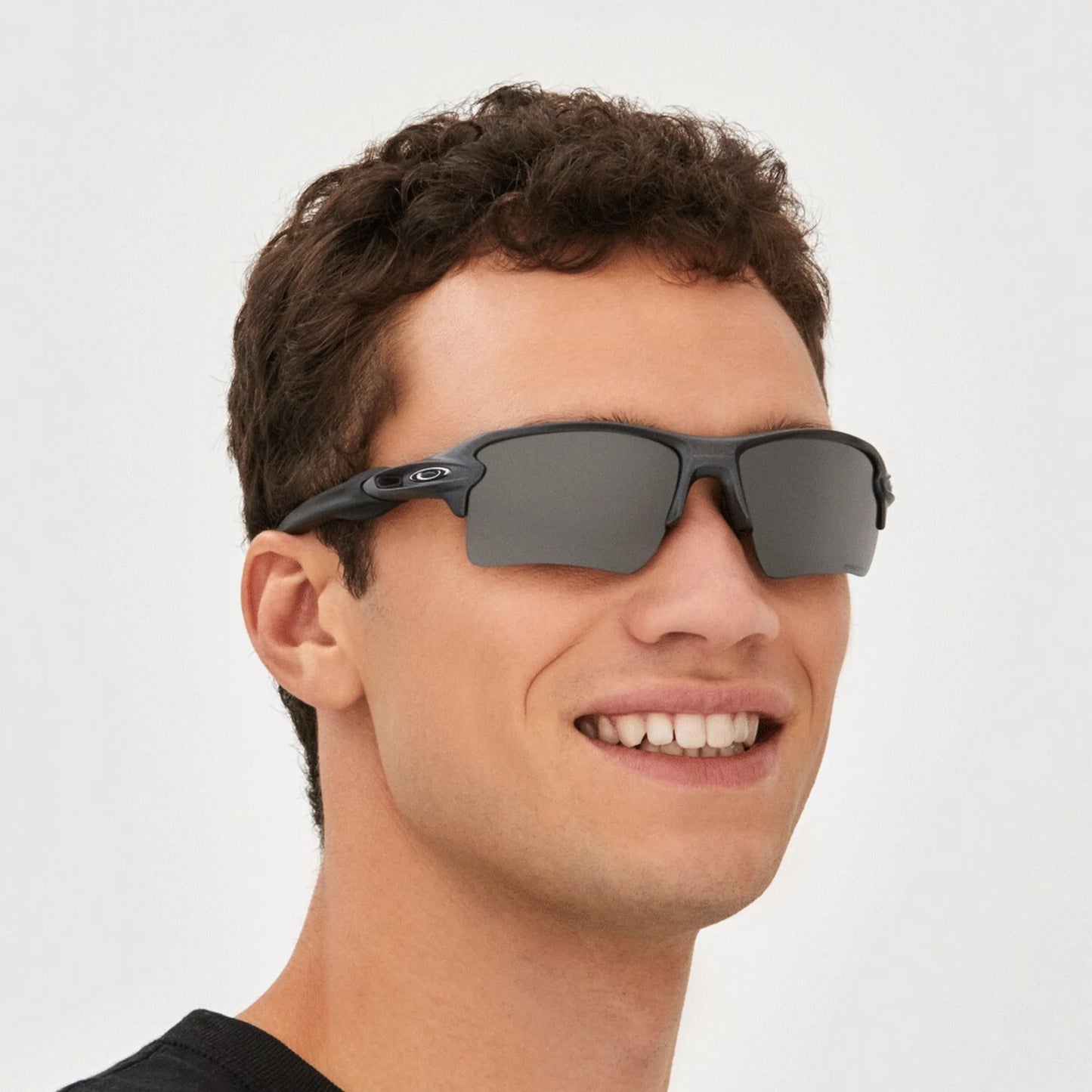 Occhiali da sole Oakley Flak 2.0 XL OO9188 9188F8 Steel Prizm Black Polarized