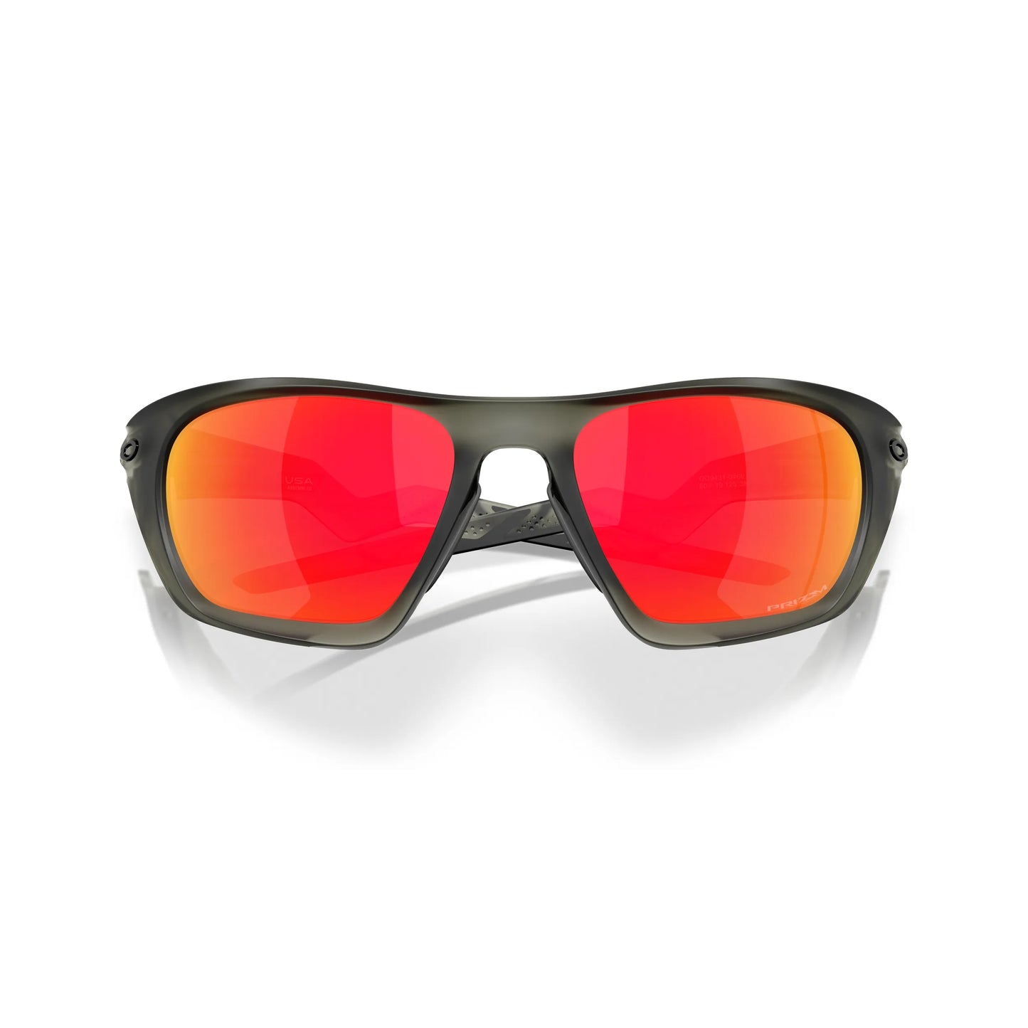 Occhiali da sole Oakley Lateralis OO9431 943104 Olive Ink Opaco rettangolari