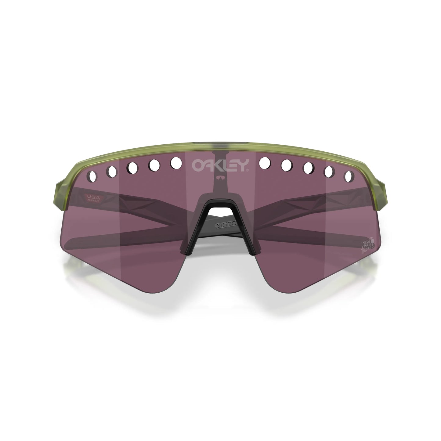Occhiali da sole Oakley Sutro Lite Sweep OO9465 946536 Transparent Fern Violet maschera