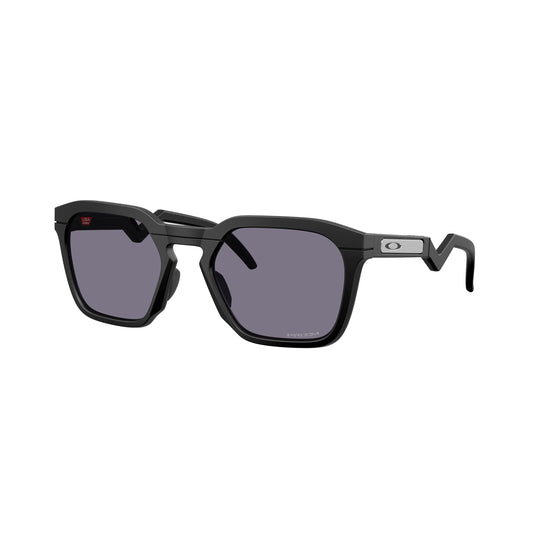 Lunettes de soleil Oakley HSTN SQ OO9533 953301 Noir mat Prizm Grey carrées