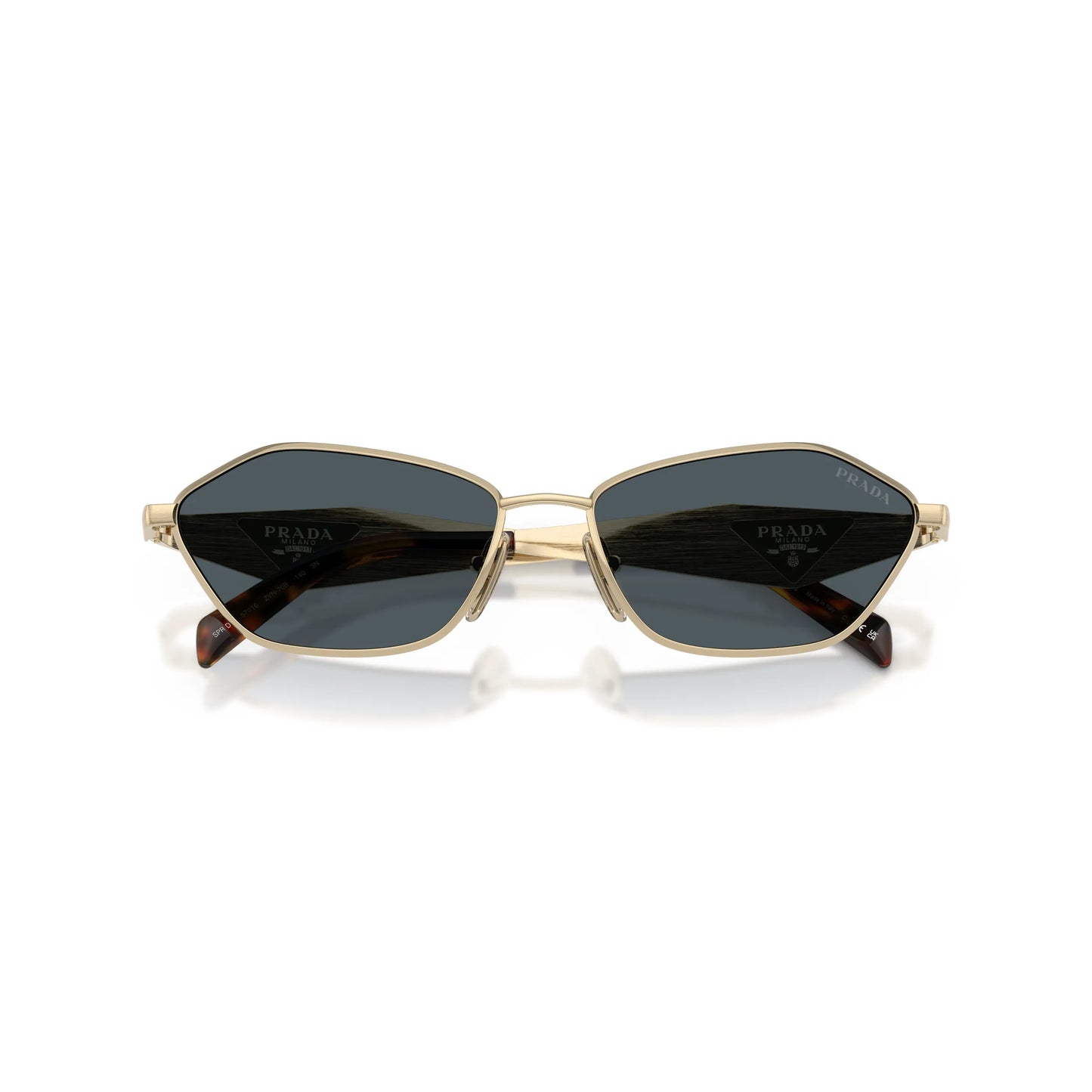 Occhiali da sole Prada PR D50S ZVN70B Oro Pallido Grey squadrati