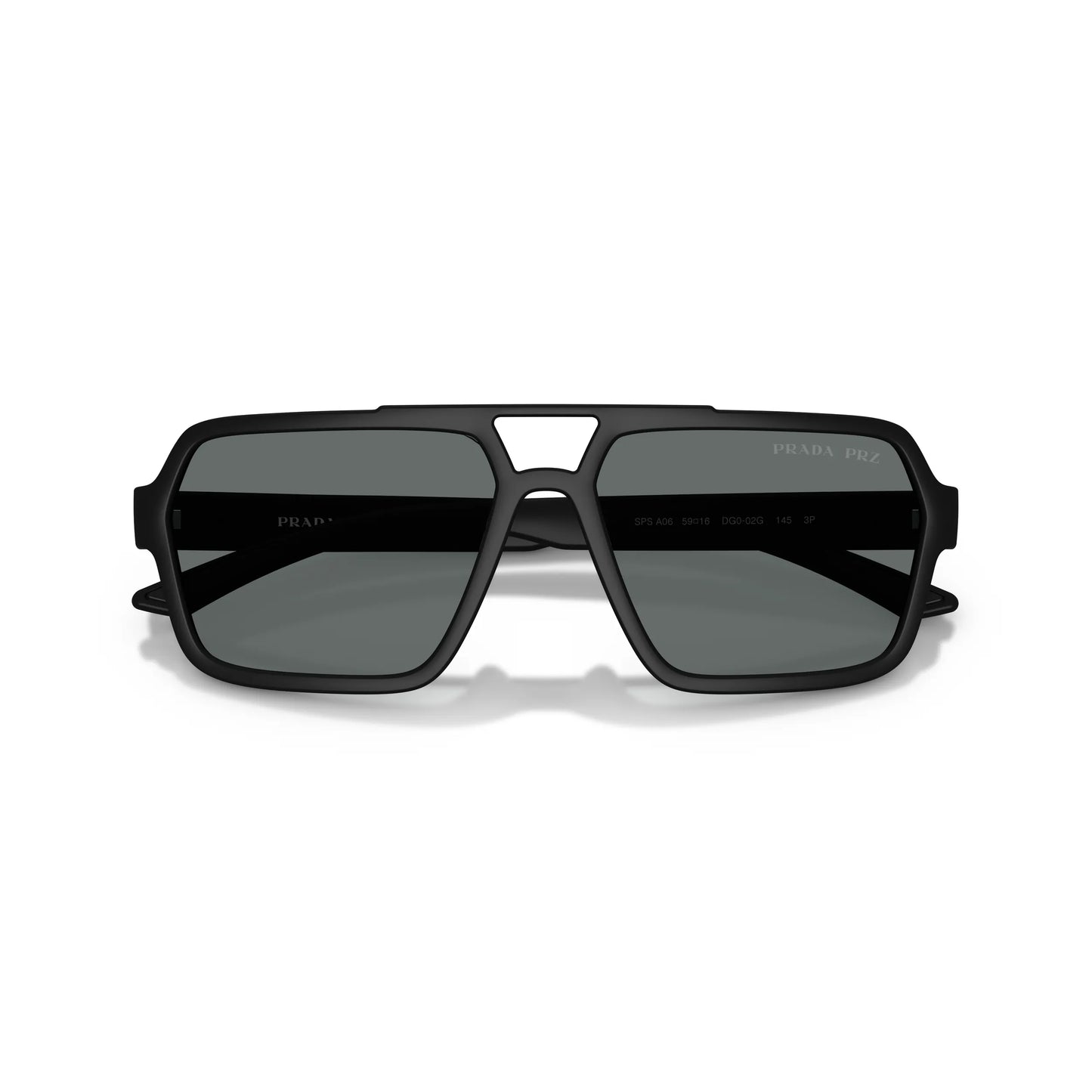Occhiali da sole Prada Linea Rossa PS A06S DG002G Black pilot