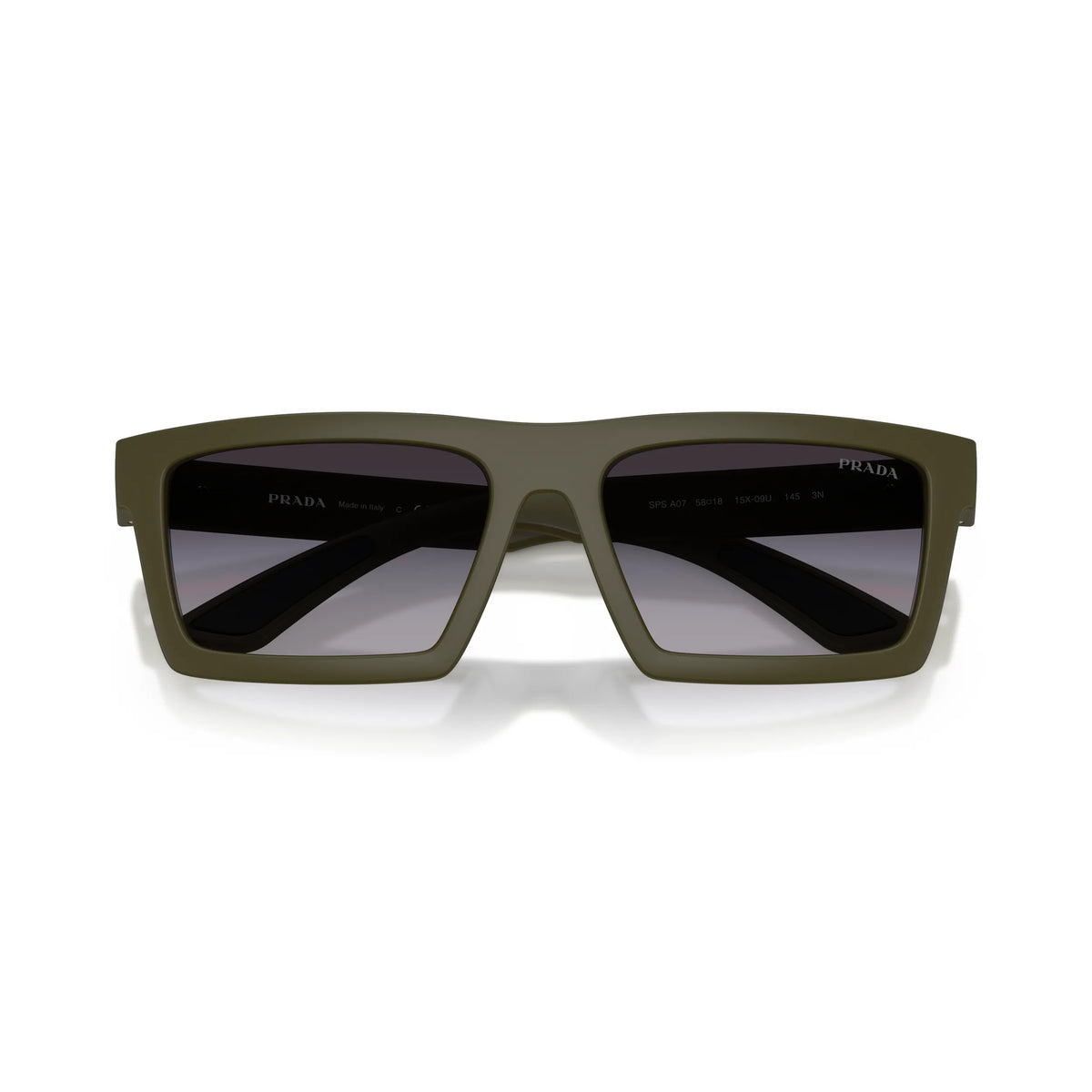 Lunettes de soleil Prada Linea Rossa PS A07S 15X09U Vert Mat