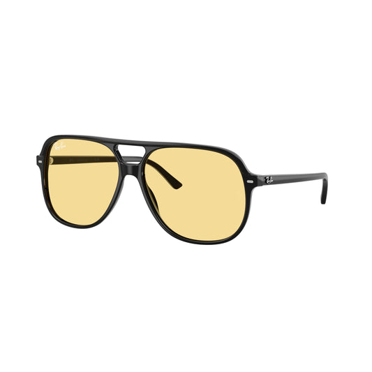 Lunettes de soleil Ray-Ban Bill RB2198 901/R6 Black Yellow oversize