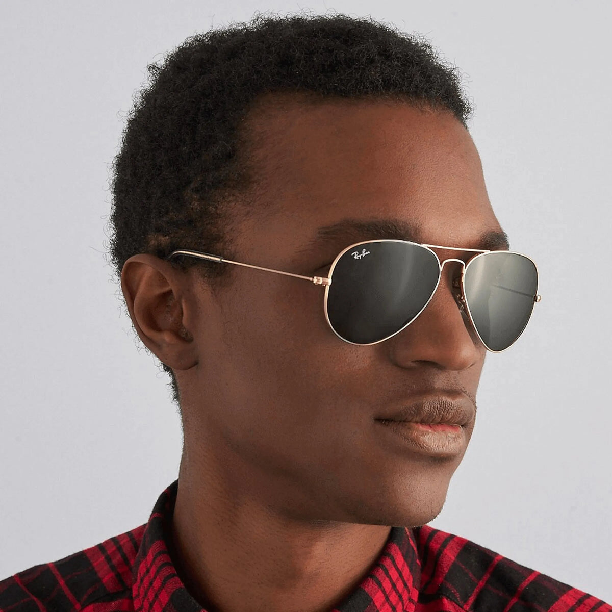 Lunettes de soleil Ray-Ban Aviator Large Metal RB3025 L0205 Or arista
