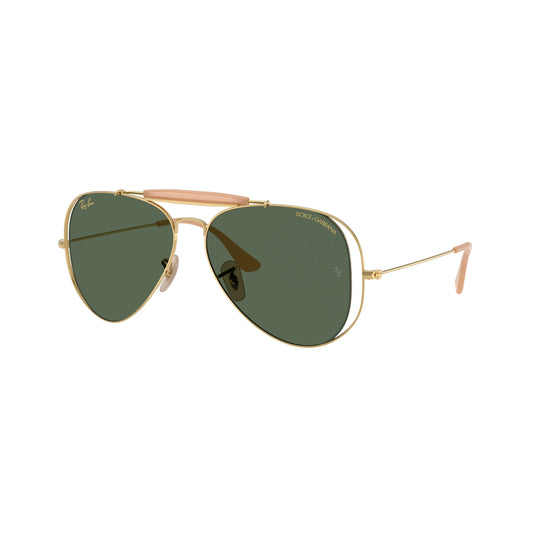 Lunettes de soleil Ray-Ban et Dolce & Gabbana Capsule collection RB3029M 001/71 Aviateur or arista