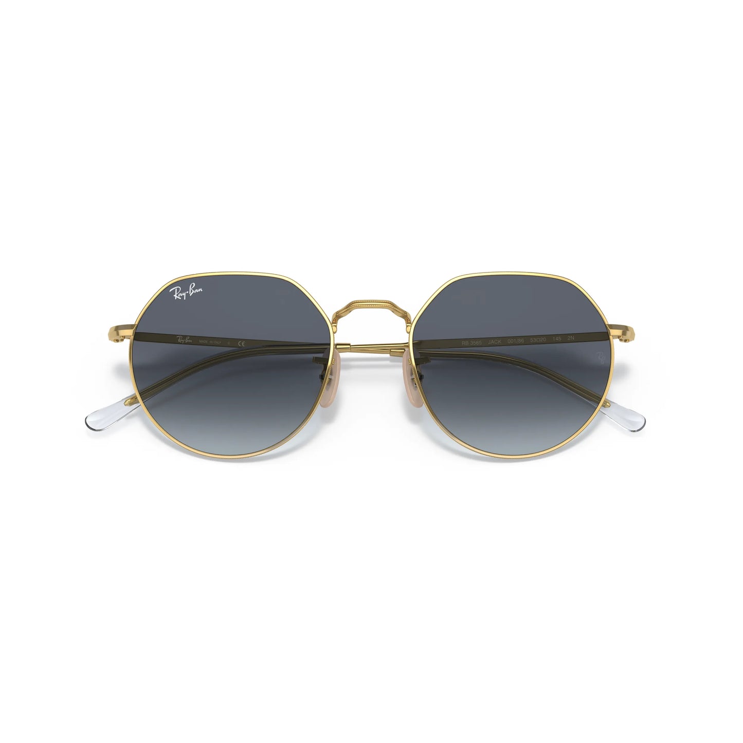Occhiale da sole Ray-Ban RB3565 001/86 Gold/blu