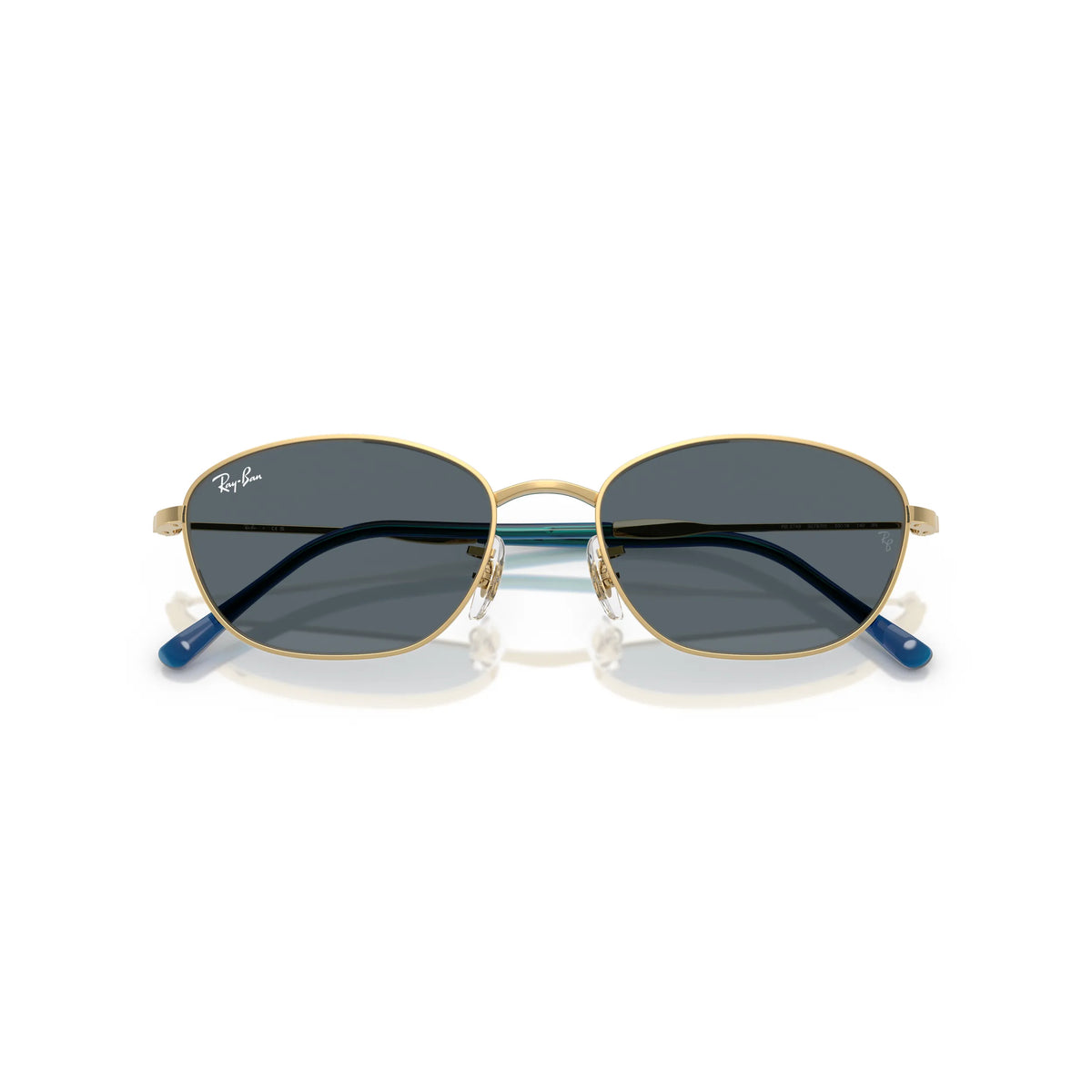 Occhiale da sole Ray-Ban RB3749 9278R5 Oro/Blu