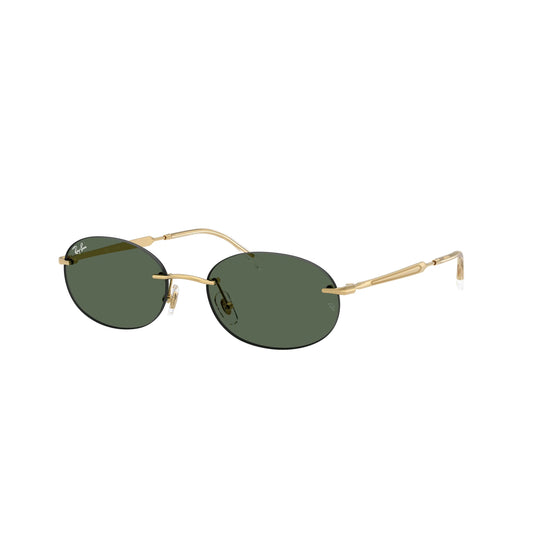 Occhiale da sole Ray-Ban RB3767 001/71 Oro arista- verde