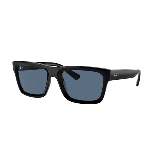 Occhiale da sole Ray-Ban Warren RB4396 667780 Black/Blu scuro