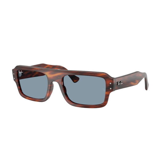 Occhiale da sole Ray-Ban RB4454 1398/56 Havana striato