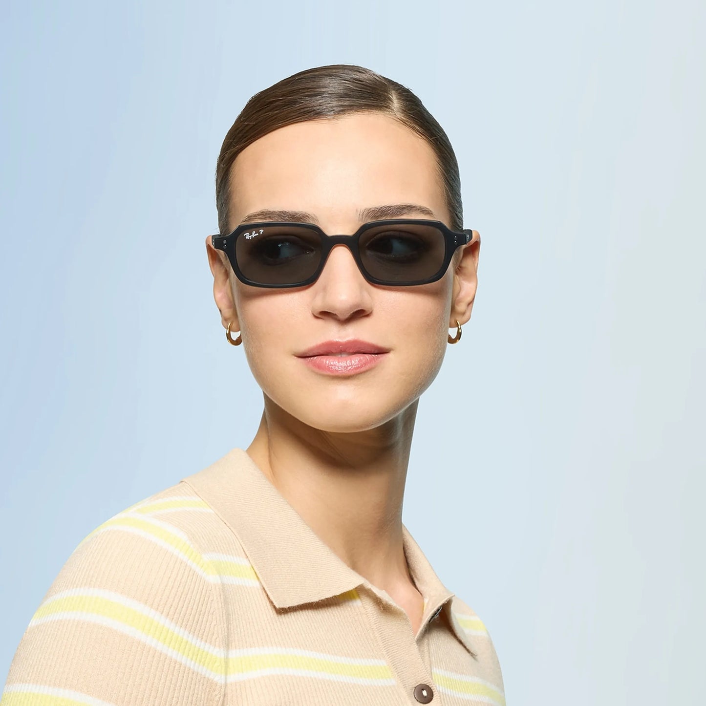 Occhiale da sole Ray-Ban RB4455 6677/81 Black Polarized