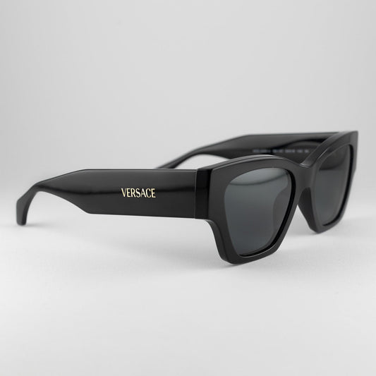 Occhiale da sole Versace MOD.4492U GB1/87 Black - lato - Shop Ottica Mineo