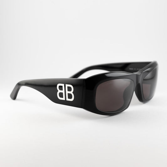 Occhiale da sole Balenciaga BB0395S 001 Black - lato - Shop Ottica Mineo