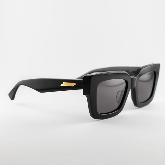 Occhiale da sole Bottega Veneta BV1212S 001 Black - lato - Shop Ottica Mineo
