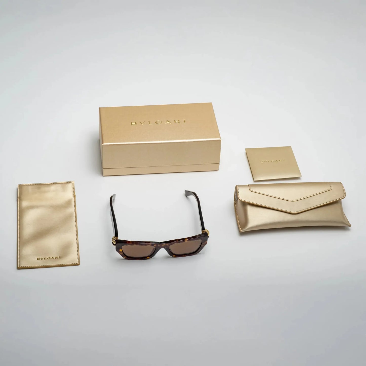 Occhiale da sole Bulgari BV40047I 52E Havana - dettaglio1 - Shop Ottica Mineo