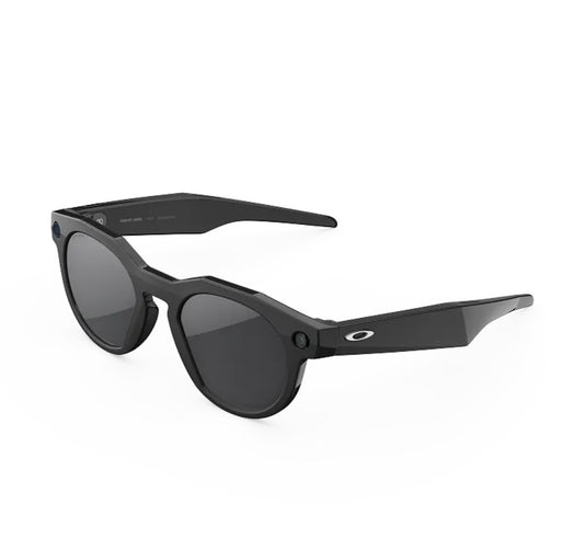 Oakley Meta HSTN OW8002 800203 Black Polarized - lato - Shop Ottica Mineo