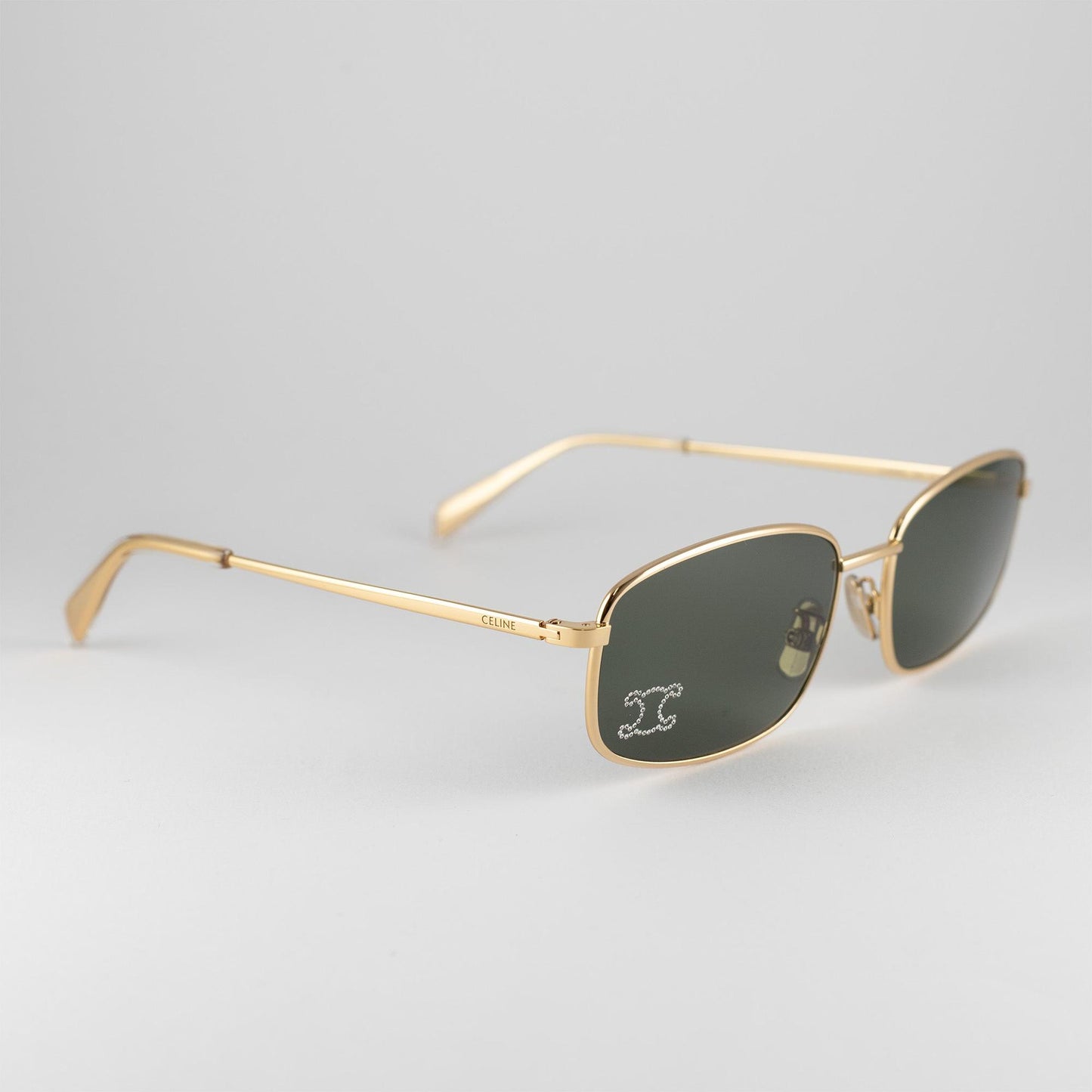 Occhiale da sole Celine CL40285U 30n Gold - lato - Shop Ottica Mineo