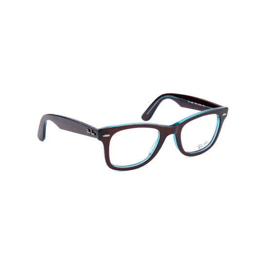 Occhiale da vista Ray-Ban Wayfarer RB4340V 8366 Brown/Blue - lato - Shop Ottica Mineo