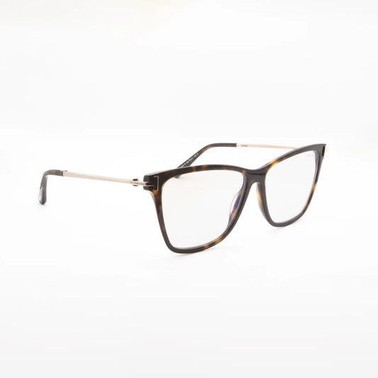Occhiale da vista Tom Ford FT6097-B 052 Havana - lato - Shop Ottica Mineo