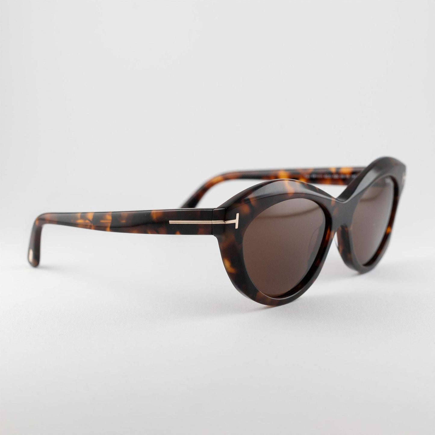 Occhiale da sole Tom Ford TF1111 52E Havana - lato - Shop Ottica Mineo