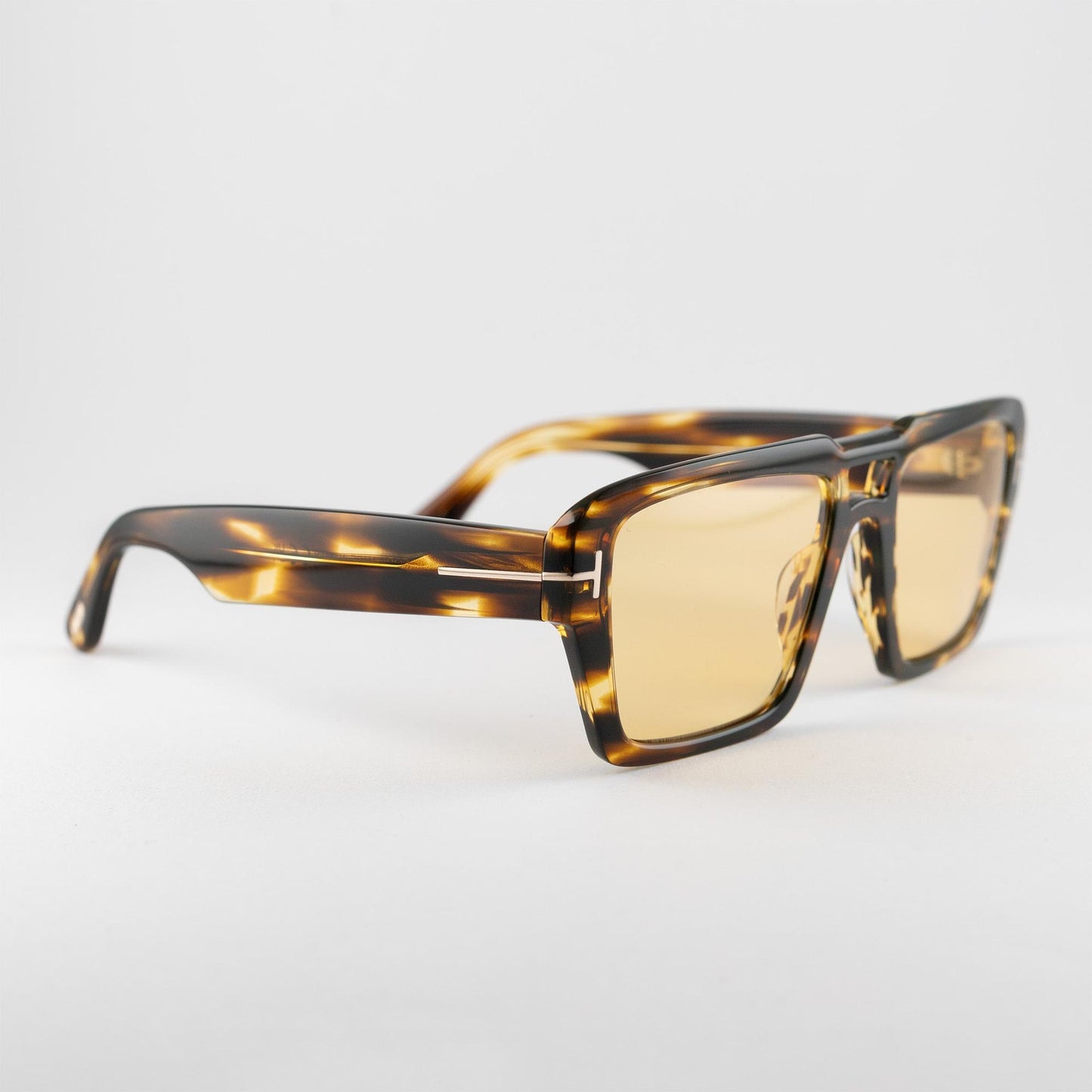 Occhiale da sole Tom Ford TF1153 52E Havana - lato - Shop Ottica Mineo