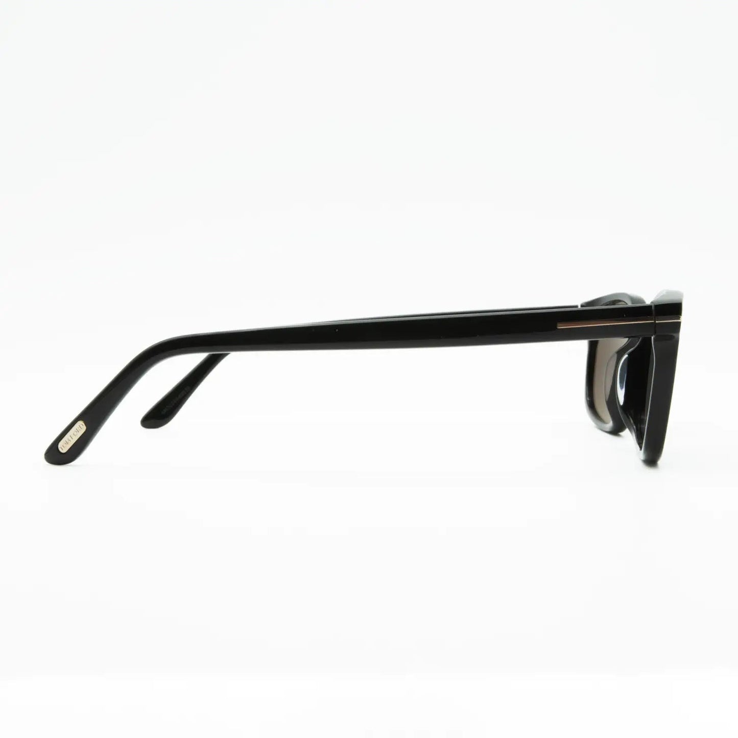 Occhiali da sole Tom Ford Miles-02 FT1300 01A Black rettangolari