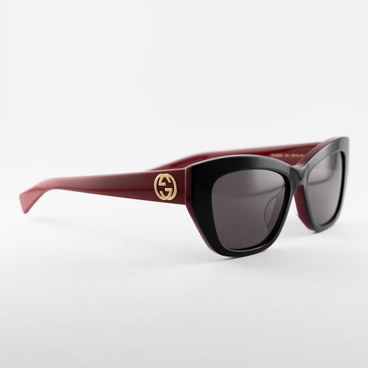 Occhiale da sole Gucci GG1844SA 004 Red - lato - Shop Ottica Mineo
