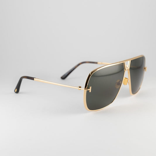 Occhiale da sole Tom Ford TF1204 6330 Gold - lato - Shop Ottica Mineo