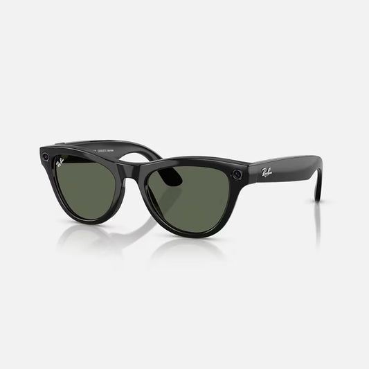 Occhiale da sole Ray Ban-Meta Skyler (Gen 1) RW4010 601/71 Black - lato - Shop Ottica Mineo