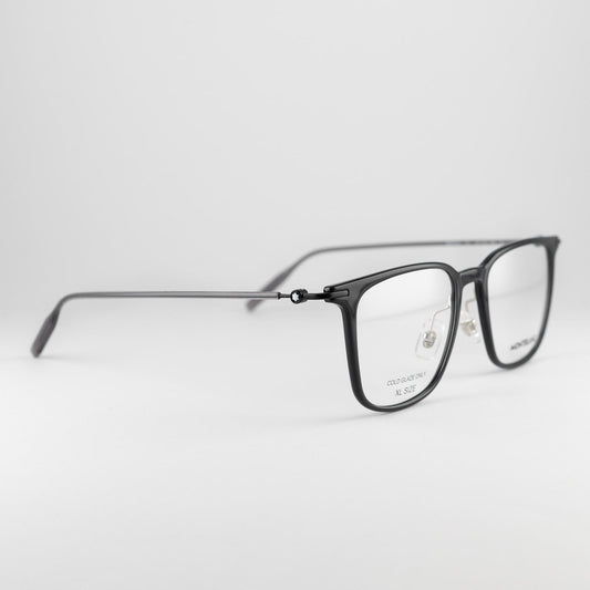 Occhiale da vista Montblanc MB0354O 001 Black - lato - Shop Ottica Mineo
