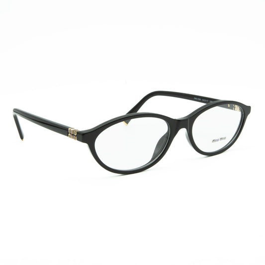 Occhiale da vista Miu Miu MU 09XV 16K1O1 Black - lato - Shop Ottica Mineo