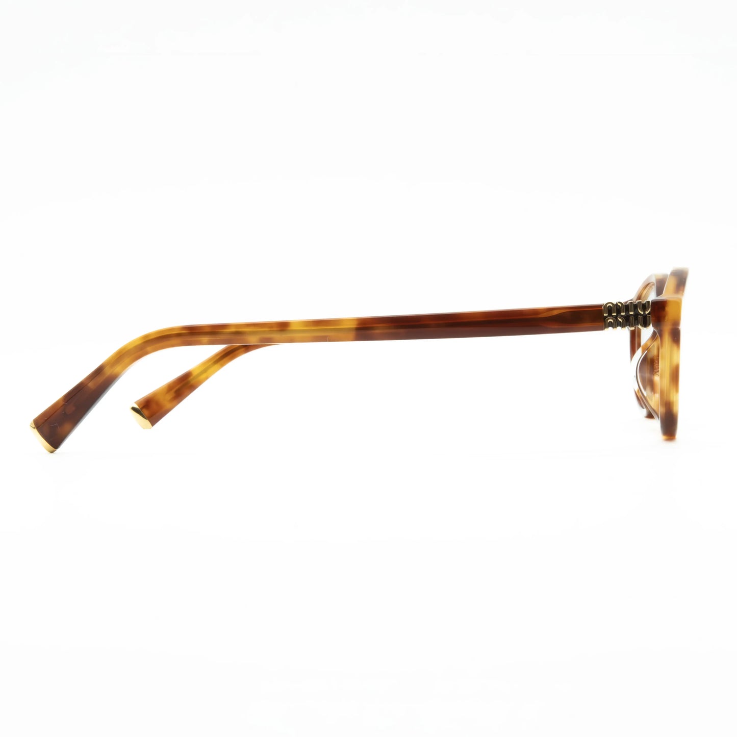 Occhiale da vista Miu Miu MU 09XV 4BW1O1 Havana chiara - dettaglio - Shop Ottica Mineo