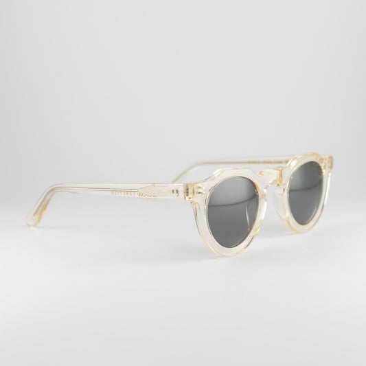 Occhiali da sole Lesca Lunetier PICA 186 Crystal rotondi