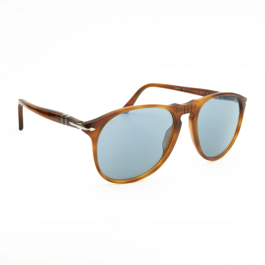 Occhiale da sole Persol PO9649S 96/56 Terra di Siena - lato - Shop Ottica Mineo
