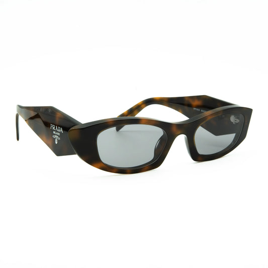 Occhiale da sole Prada PR B16S 20D50Q Juniper tartarugato - lato - Shop Ottica Mineo
