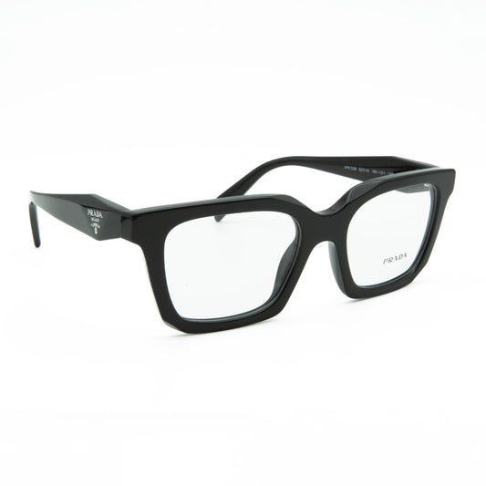 Occhiale da vista Prada PR C08V 16K1O1 Black - lato - Shop Ottica Mineo