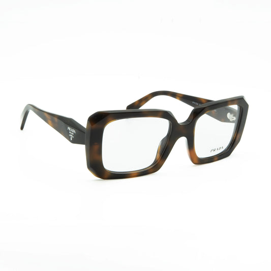 Occhiale da vista Prada PR C09V 20D1O1 Juniper tartarugato - lato - Shop Ottica Mineo