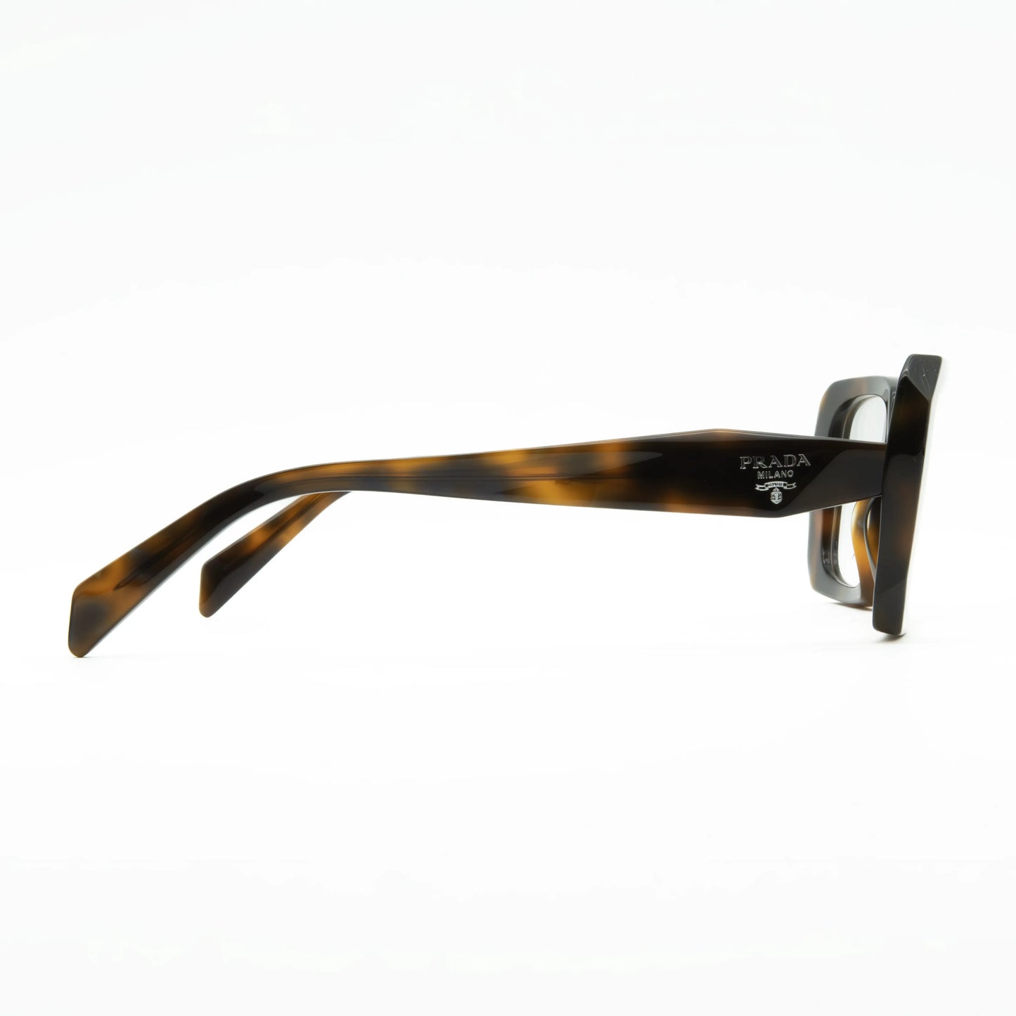 Occhiale da vista Prada PR C09V 20D1O1 Juniper tartarugato - dettaglio - Shop Ottica Mineo