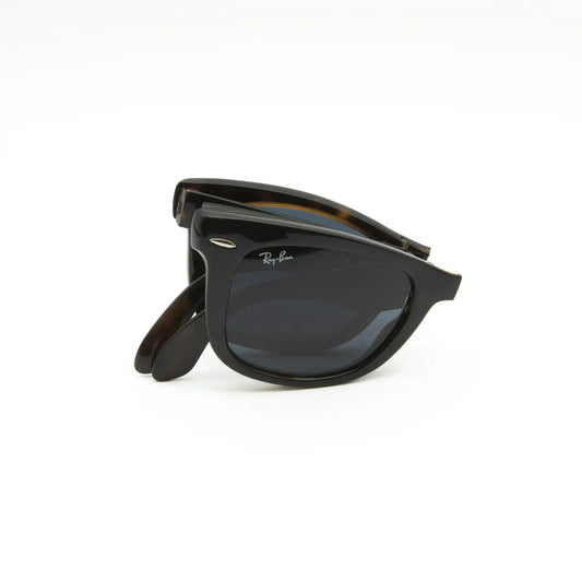 Occhiale da sole Ray-Ban Folding Wayfarer RB4105 710/R5 Havana - lato - Shop Ottica Mineo