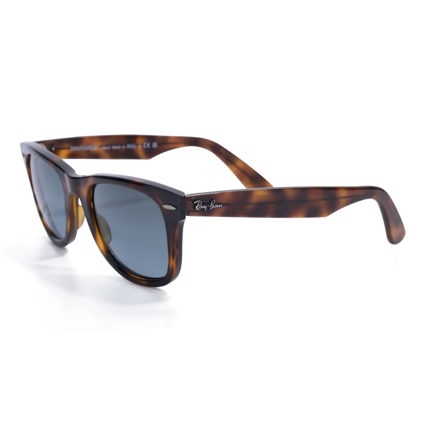 Occhiale da sole Ray-Ban Wayfarer RB4340 63973M - Havana rosso - dettaglio - Shop Ottica Mineo