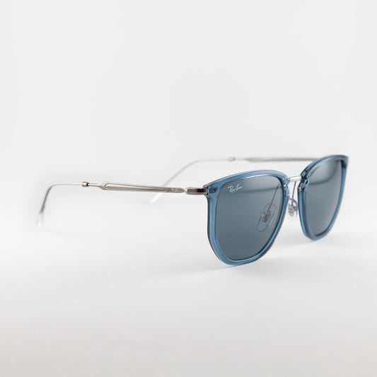Occhiale da sole Ray-Ban RB4451 6803/R5 Blu - lato - Shop Ottica Mineo